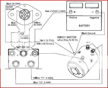 warn winch  pin wiring diagram rotork diagrams warn winch xp wiring diagram