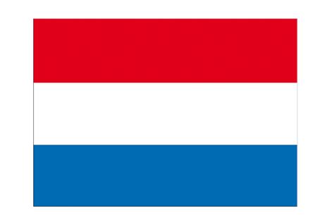 Netherlands Flag Sticker 3x4 5 Pcs