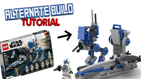 Lego 501st Battlepack Alternate Build Tutorial Youtube