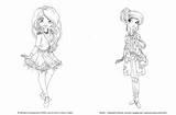 Darlings Star Coloring Pages sketch template