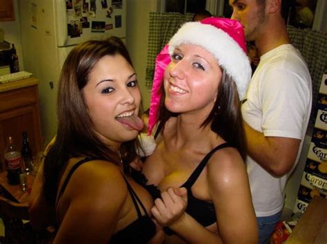 drunk christmas party girls 40 pics
