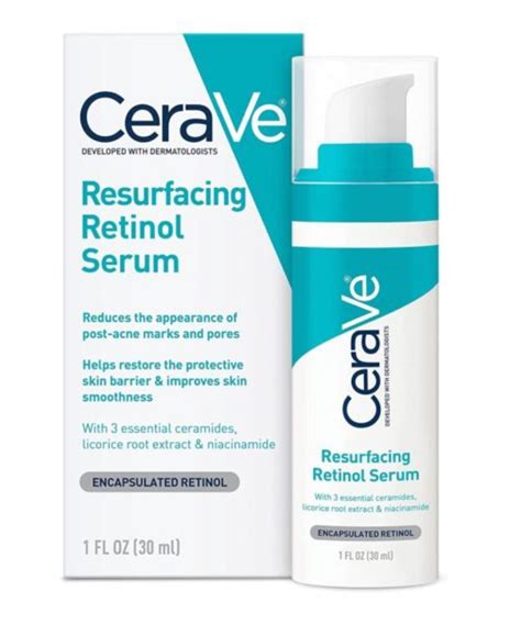 cerave resurfacing retinol serum skin confidence
