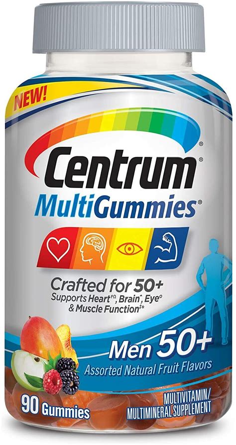 centrum multigummies gummy multivitamin  men   multivitaminmultiminer  ebay
