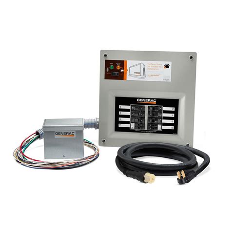 generac homelink  amp upgrade  manual transfer switch kit   home depot