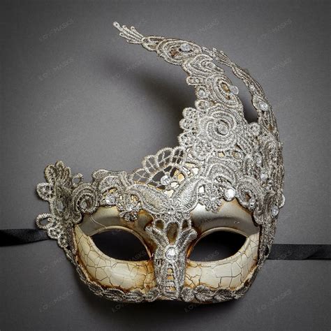 Women Masquerade Lace Mask Venetian Mardi Gras Prom Party