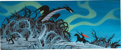 eyvind earle sleeping beauty maleficent   dragon concept lot  heritage auctions