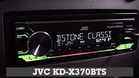 jvc kd xbts display  controls demo crutchfield video youtube