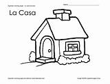 Coloring Spanish Pages Casa La House Worksheet Preschool Lesson Worksheets Kindergarten Pre Planet Curated Reviewed Clipartmag Lessonplanet Reviewer Rating sketch template
