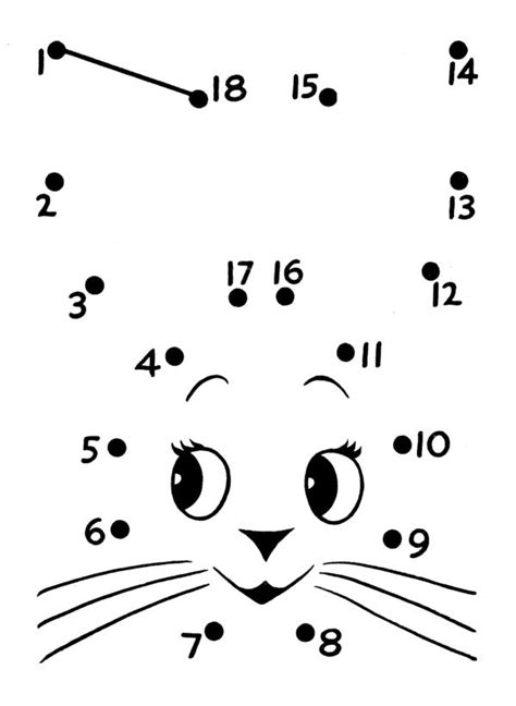 animal dot  dot worksheets crafts  worksheets  preschool