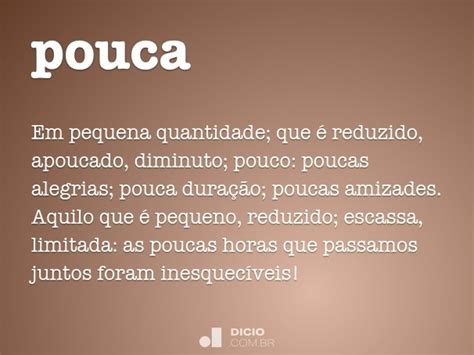 pouca dicio dicionario  de portugues