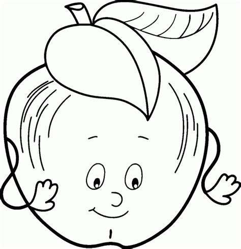 fruit  vegetables coloring pages coloring home