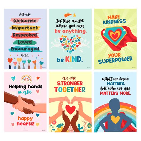 buy decorably  kindness posters  classroom classroom posters