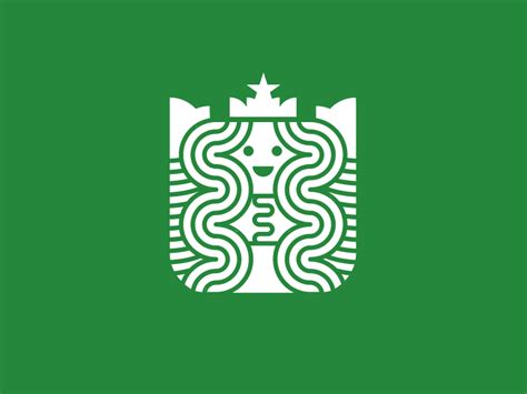 starbucks logo redesign  jahng hyoung joon  dribbble