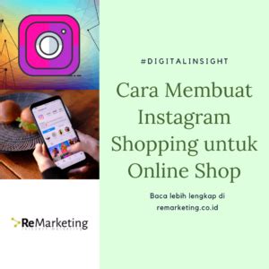 membuat instagram shopping   shop digital marketing agency jakarta terbaik