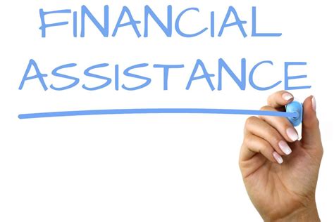 financial assistance handwriting image