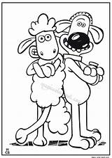 Shaun Sheep Coloring Drawing Pages Seç Pano Book Getdrawings Boyama sketch template