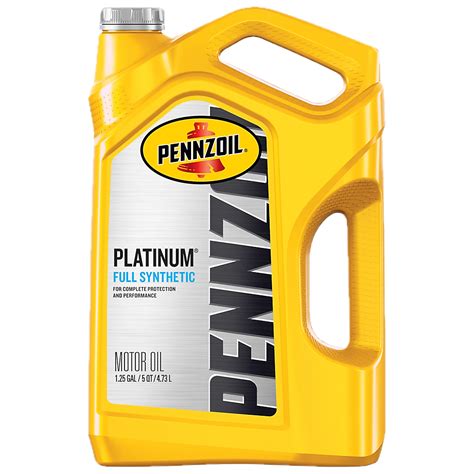 full synthetic motor oil pennzoil ultra platinum pennzoil