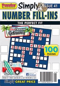 simply number fill ins puzzler nz