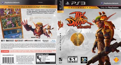 jak  daxter collection playstation  box art cover  thecartographer