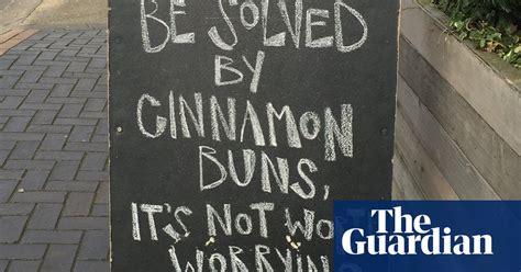 witty sandwich boards in pictures guardian small business network
