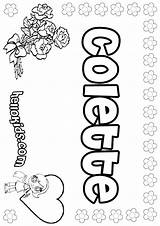 Colette Coloring Hellokids Print Color Pages sketch template