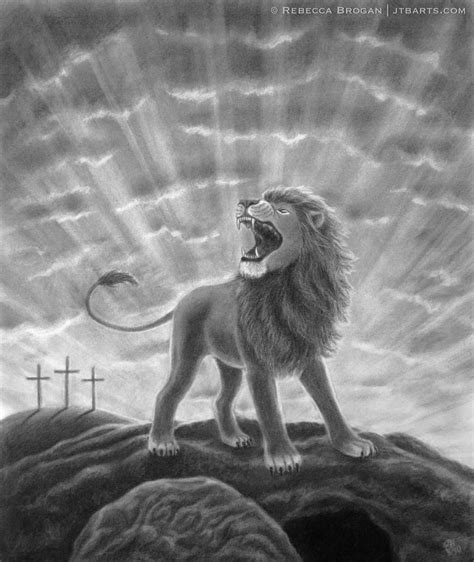 The Victory Roar Of The Lion Of Judah – John The Baptist Artworks