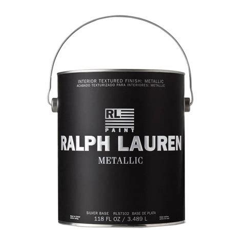ralph lauren  gal silver metallic interior specialty finish rls