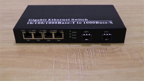 fiber optic base sfp   port ethernet optical sfp ethernet switch buy sfp switch