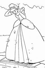 Cinderella Cinderela Colorir Desenhos sketch template