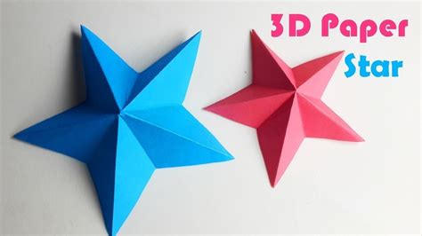 paper star easy origami stars  beginners making