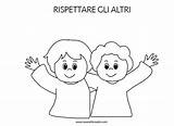 Regole Rispettare Educazione Lavoretticreativi Civica Creativi Lavoretti Elementare Domenicale Bacheca Montessori sketch template