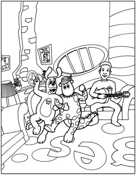 wags wiggles coloring pages  xxx hot girl