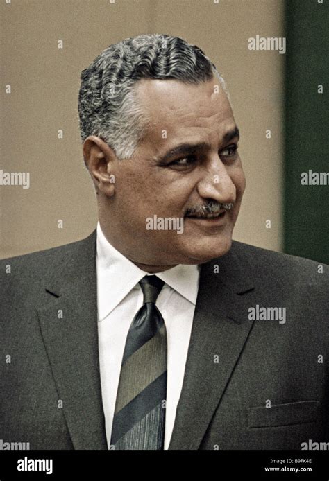 Gamal Abdel Nasser President Of The United Arab Republic