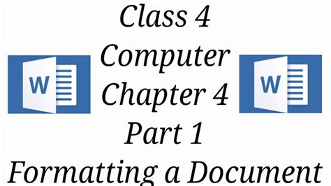 formatting  document class  youtube