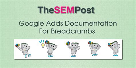 google adds documentation  breadcrumbs
