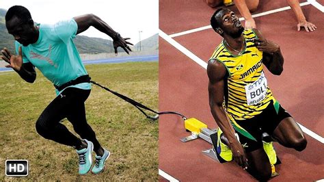 Usain Bolt Run Training Best Speed Workout Techniques