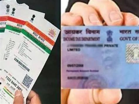 linked aadhaar card with pan here s how to check status
