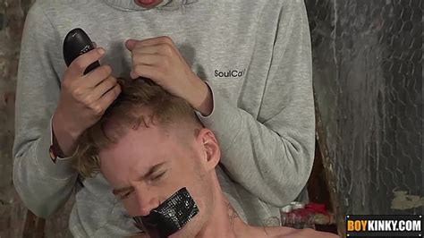 Sebastian Is About To Get His Head Shaved And Face Fucked