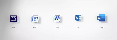 microsoft word icon history rgraphicdesign