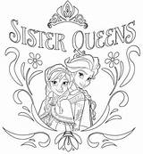 Frozen Elsa Coloring Anna Pages Printable Pdf Print Kids Sheets Disney Colouring Color Girls Let Go Pretty Fever Two Ai sketch template
