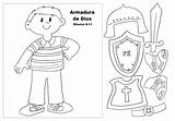 Armadura 1612 2302 Niños Clase Biblia Dominical Efesios sketch template