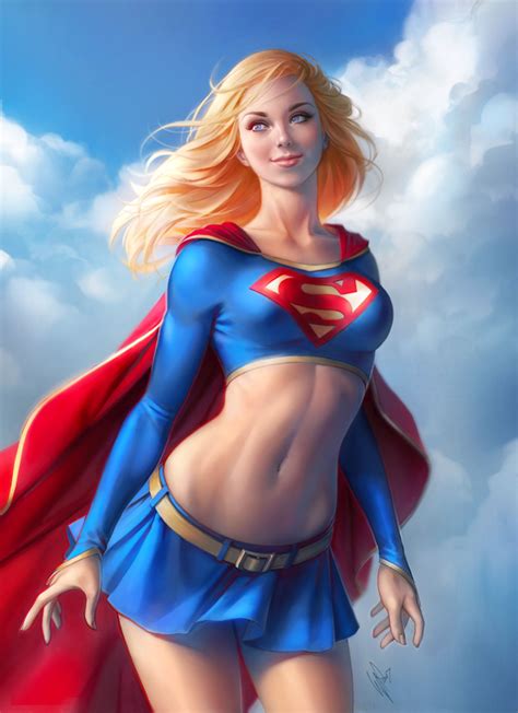 Supergirl By Warrenlouw On Deviantart Supergirl Comic Supergirl