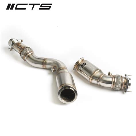 Cts Turbo 3″ Stainless Steel High Flow Cat Downpipe Bmw S55 F80 F82 F8