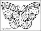 Malvorlagen Lustige Mandalas Zendala Cos Burch Laurel Schmetterling sketch template