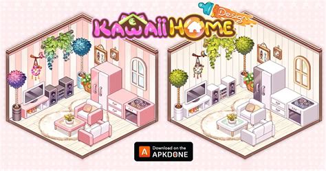 apk kawaii home design mod apk   shopping updated