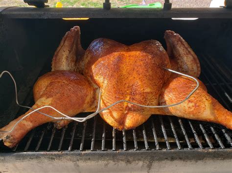 first time using a pellet grill for turkey instead of my standup smoker