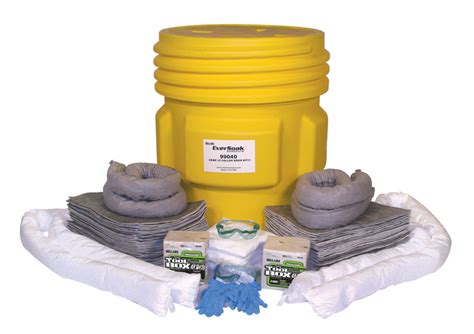 eversoak general purpose  gallon drum spill kit erg environmental services