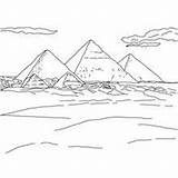 Coloring Pages Pyramids Pyramid Hellokids Printable Kids Egypt Giza Ancient Online Wonders Snefru Bend Color sketch template