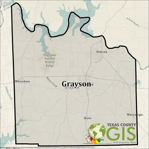 grayson county gis shapefile  property data texas county gis data