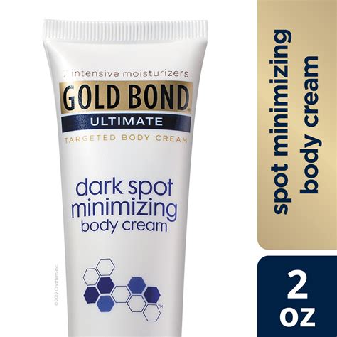 gold bond dark spot minimizing cream  oz tone correctors walmart